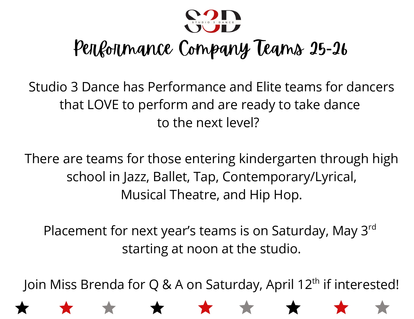 performance company team structure