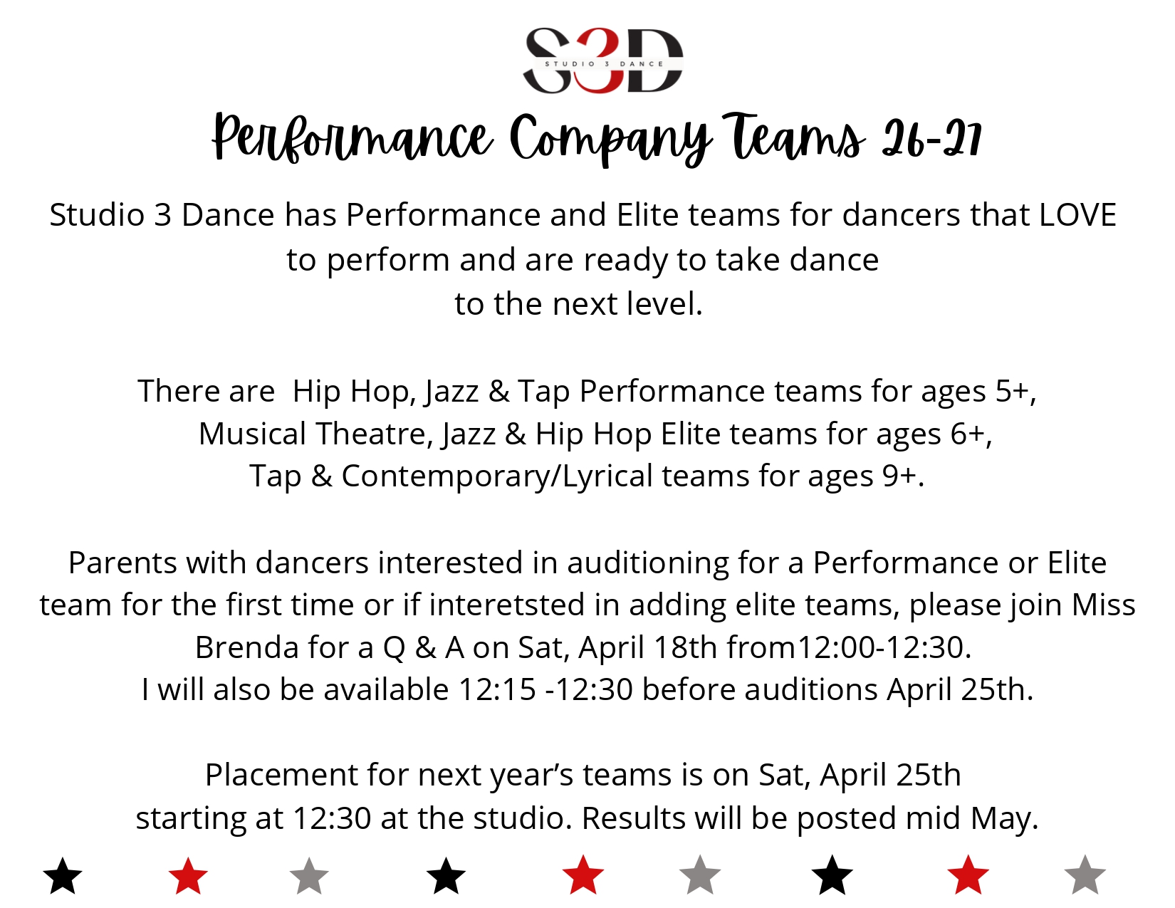 performance company team structure